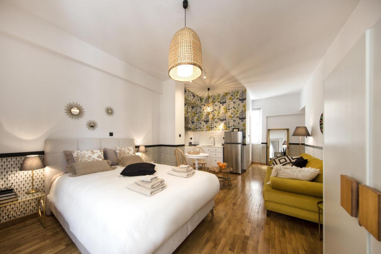 36m² studio Appartement, met 1 privé badkamer in Omonia Athene Buitenkant foto